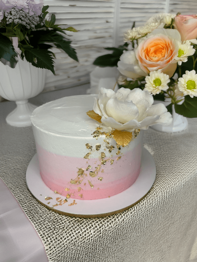 30. Blushing bloom cake - 100 -20-24